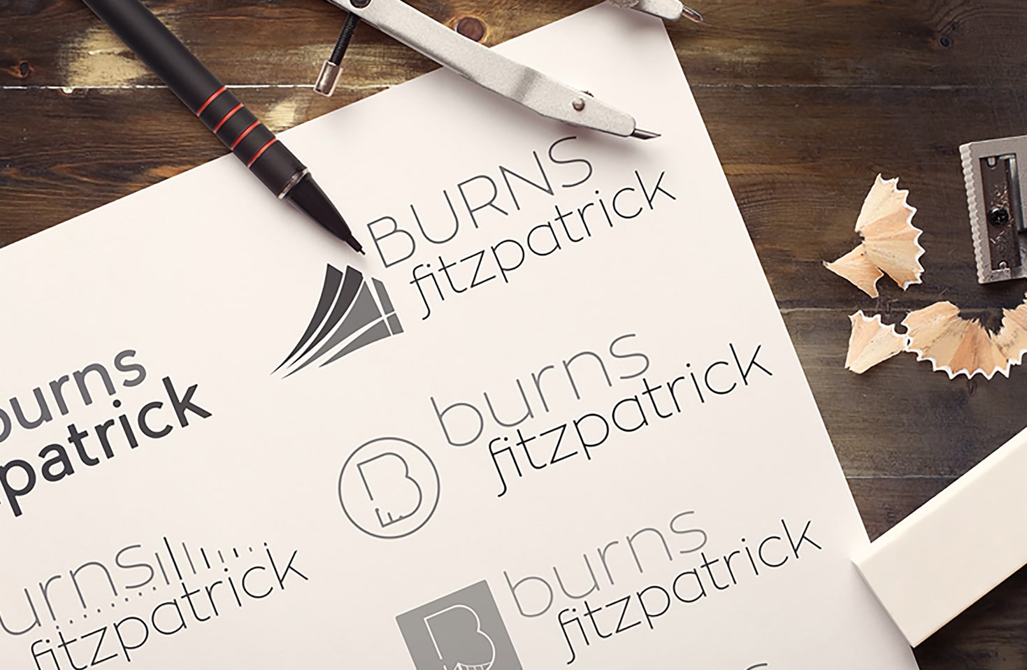 Law firm logos being designed
