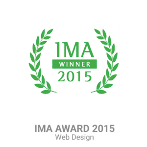IMA Winner 2015 Web Design