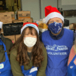 photo of a group of volunteers at the Vancouver Food Bank.