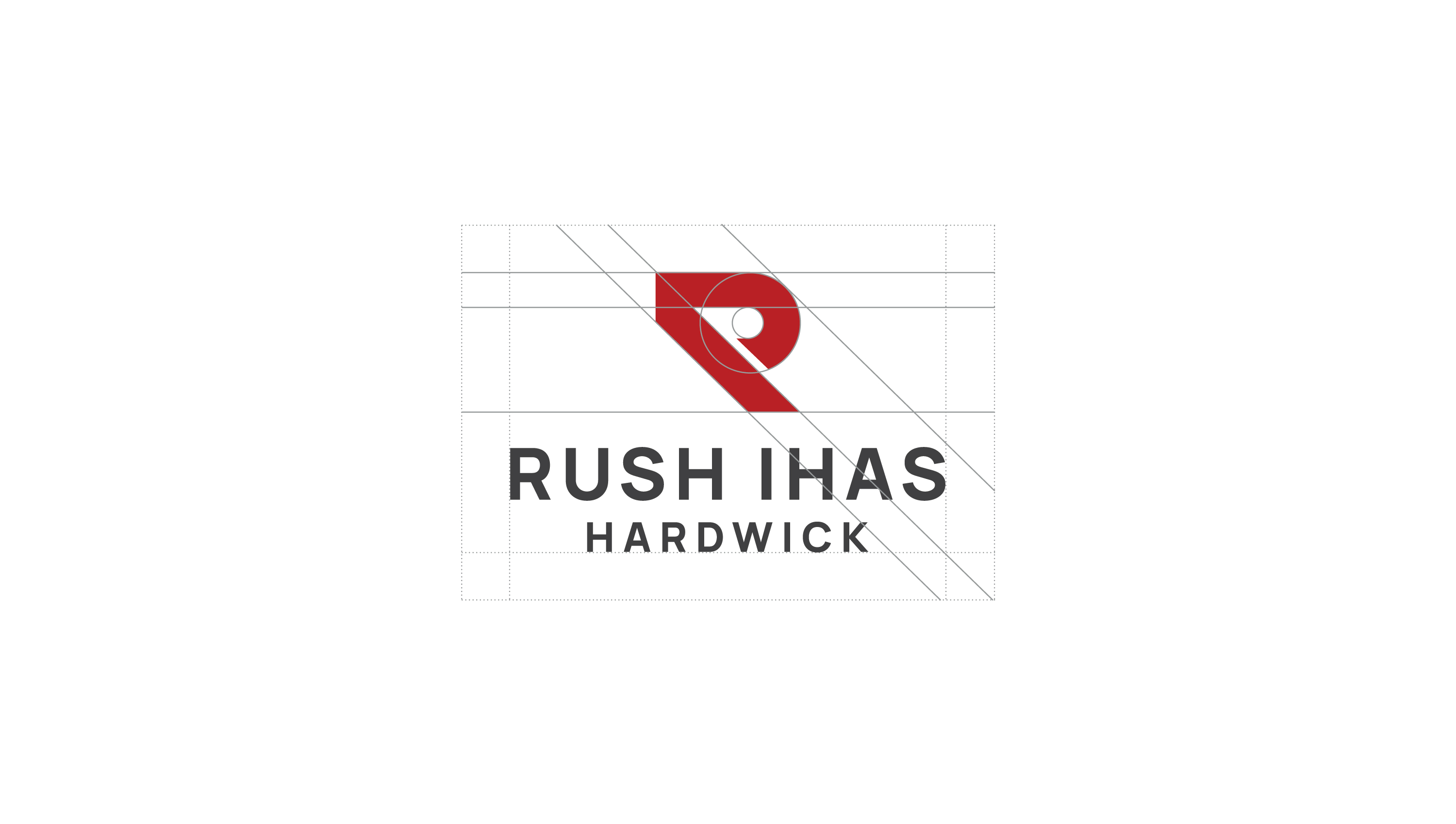 Rush Ihas Branding showing logo grid